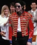 Michael Jackson Retro Red Satin Jacket