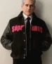 Michael Imperioli The Sopranos Black Varsity Jacket