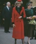 Princess Diana Red Coat