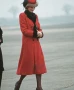Princess Diana Red Coat for women