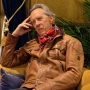 The Celebrity Traitors 2026 Richard E. Grant Brown Jacket