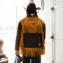 Ceedee Lamb Fringe Suede Jacket for men
