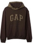 Houndstooth Gap Brown Hoodie
