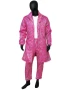 Bounce 2023 Oliver Tree Pink Zig-Zag Print Suit for men