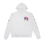 Chrome Hearts Multicolor Cross Cemetery Hoodie