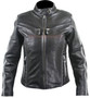Superman Smallville Men's Black And Blue Leather Jacket