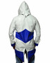 Assassin's Creed 3 White & Blue Jacket Cosplay Costume 3