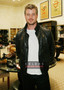 Eric Dane Black Bomber Leather Jacket 3