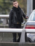 Brianna Hildebrand Deadpool Black Leather Jacket 1