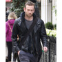 Fifty Shades Darker Eric Johnson Hoodie Leather Jacket 2