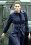 The A-Team Jessica Biel Leather Long Coat4