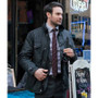 Charlie Cox The Defenders Black Leather Jacket 3