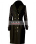 Designers Jennifer Lawrence Trench Leather Coat 1