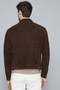 Designer Mens Brown Suede Leather Jacket 2