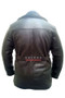 The Wolverine 2013 Trench Brown Fur Leather Coat 2