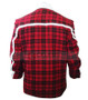 Deadpool Ryan Reynolds Red Shearling Fur Jacket