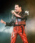 Freddie Mercury Red and Black Leather Jacket 1