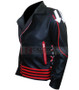 Freddie Mercury Red and Black Leather Jacket 5
