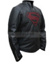 Batman Vs Superman Logo Black Leather Jacket 2