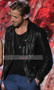 Ryan Gosling MTV Movie Award Black Biker Leather Jacket 6
