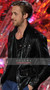 Ryan Gosling MTV Movie Award Black Biker Leather Jacket 1