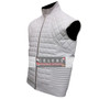 Justin Bieber White Leather Vest 3
