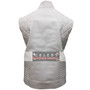 Justin Bieber White Leather Vest 2