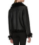 Womens Biker Shearling Leather Jacket 2