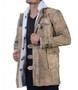 Light Brown Distressed Bane Coat 3