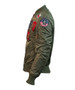 Bomber Nylon Jacket With Patches 3