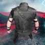 Thor Ragnarok Brown Leather Vest with Removable Belts 2 Thor Ragnarok Brown Leather Vest with Removable Belts 2