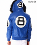 Men’s 8 Ball Bomber Leather Jacket for men