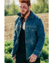 American Gods Pablo Schreiber Blue Denim Jacket 2