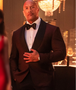 Red Notice 2021 Dwayne Johnson Maroon Blazer