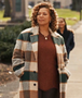 The Equalizer TV Series 2021 Queen Latifah Checked Coat