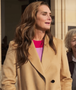 A Castle For Christmas Brooke Shields Brown Coat 1