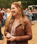 Virgin River S02 Melinda Monroe Brown Leather Jacket 1