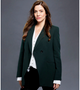 Cut, Color, Murder 2022 Julie Gonzalo Green Coat 1