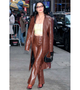 Katy Perry Good Morning America 2022 Leather Coat 2