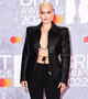 Anne-Marie Brit Awards 2022 Black Leather Jacket 3