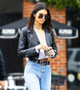 Kendall Jenner Street Style Leather Jacket 1 Kendall Jenner Street Style Leather Jacket 1