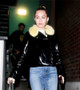 Miley Cyrus Fur Leather Jacket