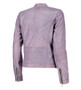 Women Purple Real Lambskin Classy Leather Jacket 2