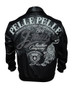 Pelle Pelle Exotic Ghost Black Bomber Leather Jacket 5