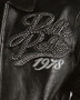 Pelle Pelle Exotic Ghost Black Bomber Leather Jacket 4