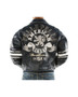 Men American Rebel Navy Blue Pelle Pelle Leather Jacket 2