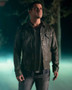 Teen Wolf The Movie 2023 Tyler Posey Black Leather Jacket