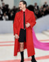 Met Gala 2023 Pedro Pascal Red Long Coat