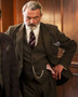 The Portable Door 2023 Sam Neill Brown Wool Blazer