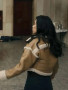 Liza Lapira The Equalizer S03 Melody Bayani Shearling Brown Leather Jacket